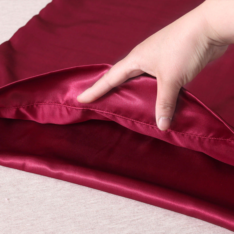 Satin-Kissenbezug in verschiedenen Farben