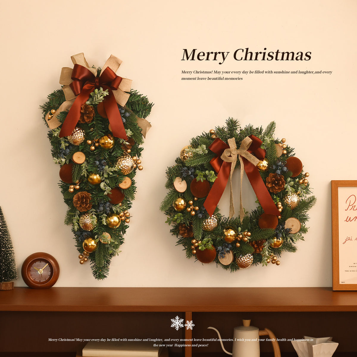 Weihnachtskranz Türhänger – Bild 4 | LuxeStyle