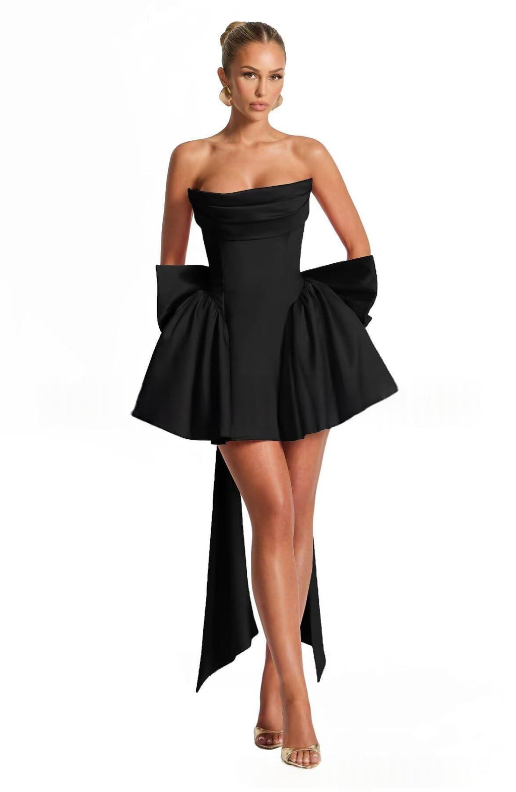 Rückenfreies Abendkleid