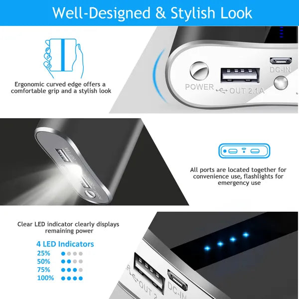Powerbank «ChargeGo» · Schnellladen