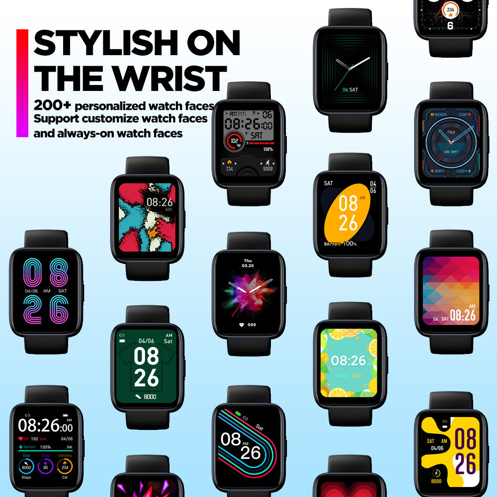 GPS Sport-Smartwatch mit LCD-Display – Bild 4 | LuxeStyle