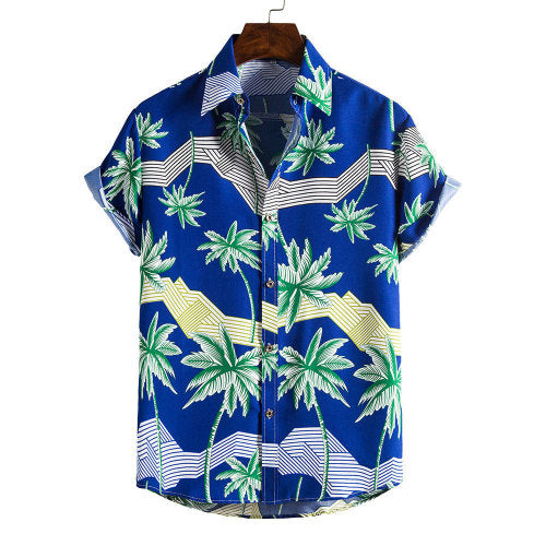 Hawaii Hemd mit Blumenmuster für Herren – Bild 3 | LuxeStyle