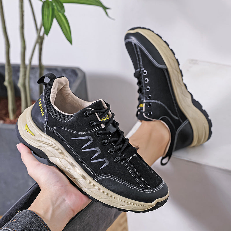 Herren Freizeit-Sneaker mit dicker Sohle