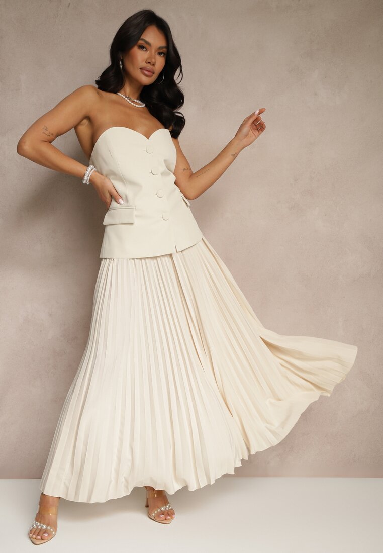 Eleganter Plisseerock mit fliessendem Fall – Bild 8 | LuxeStyle