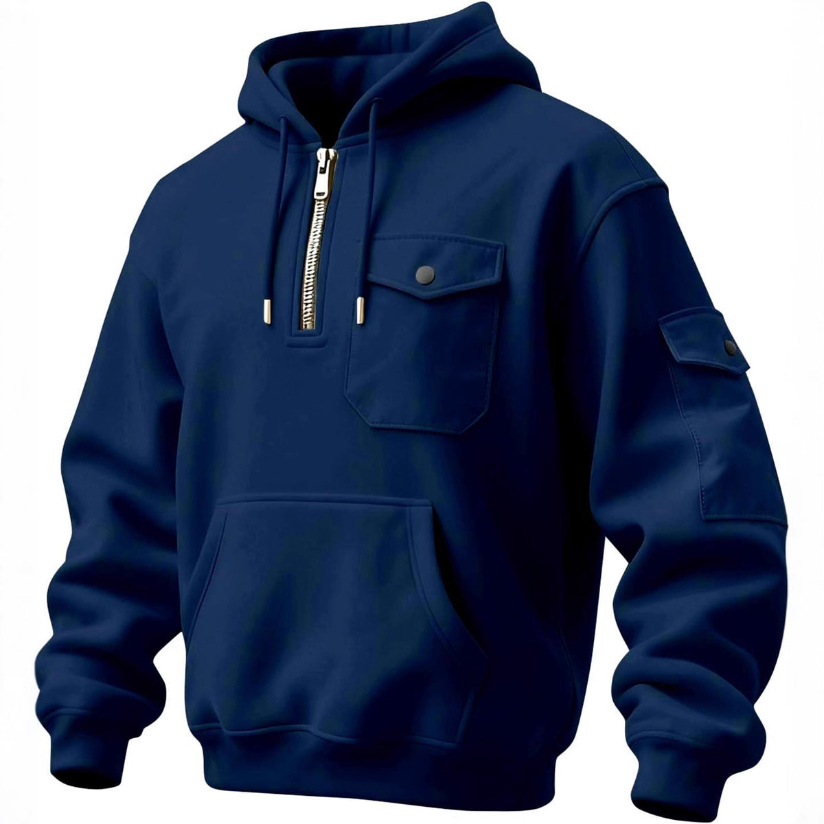 Herren Hooded Longsleeve Jacke – Bild 10 | LuxeStyle