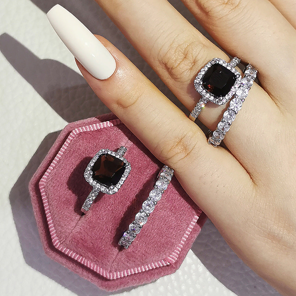 Qixi Festival Ring-Set im europäischen Stil – Bild 4 | LuxeStyle