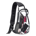 Transparenter PVC-Messenger für unterwegs | LuxeStyle