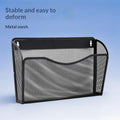 Schwarzer Eisen-Notizablagehalter | LuxeStyle