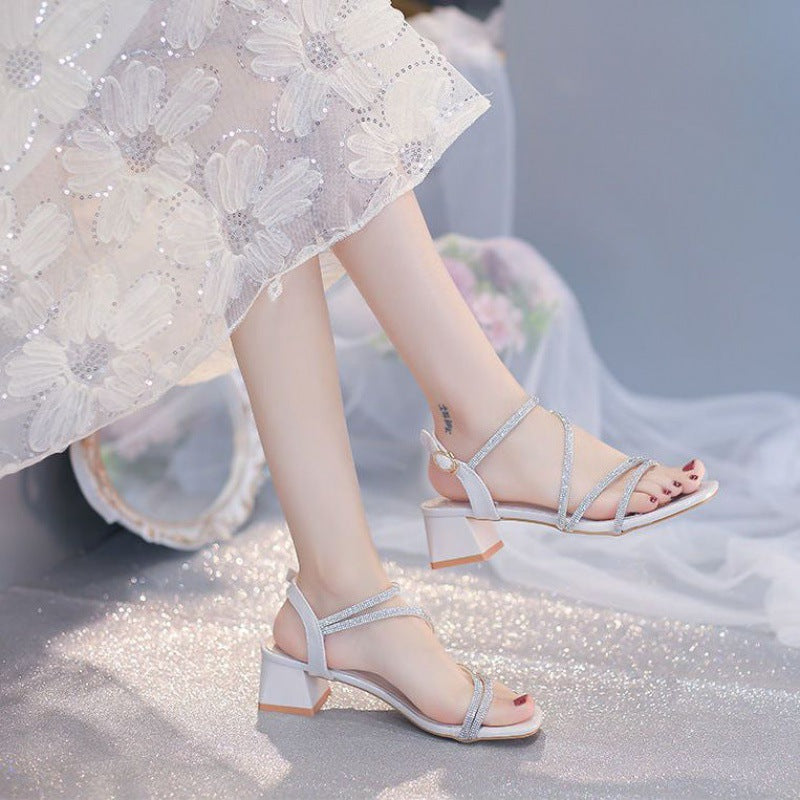 Sandalen mit Chunky-Absatz – Bild 6 | LuxeStyle