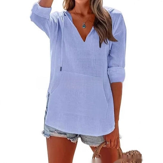 Arrival Strand-Cover-up mit Kapuze