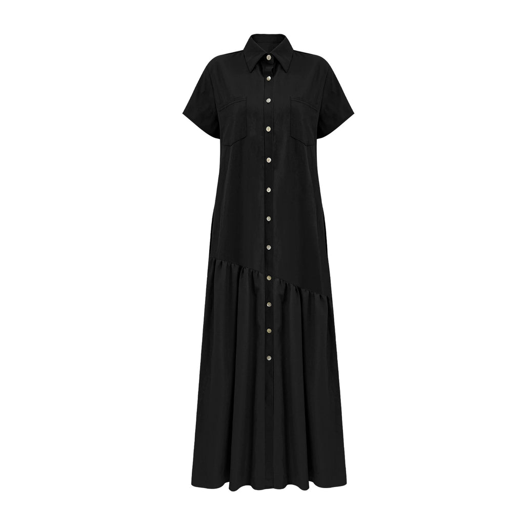 Elegantes Kleid mit Rüschen