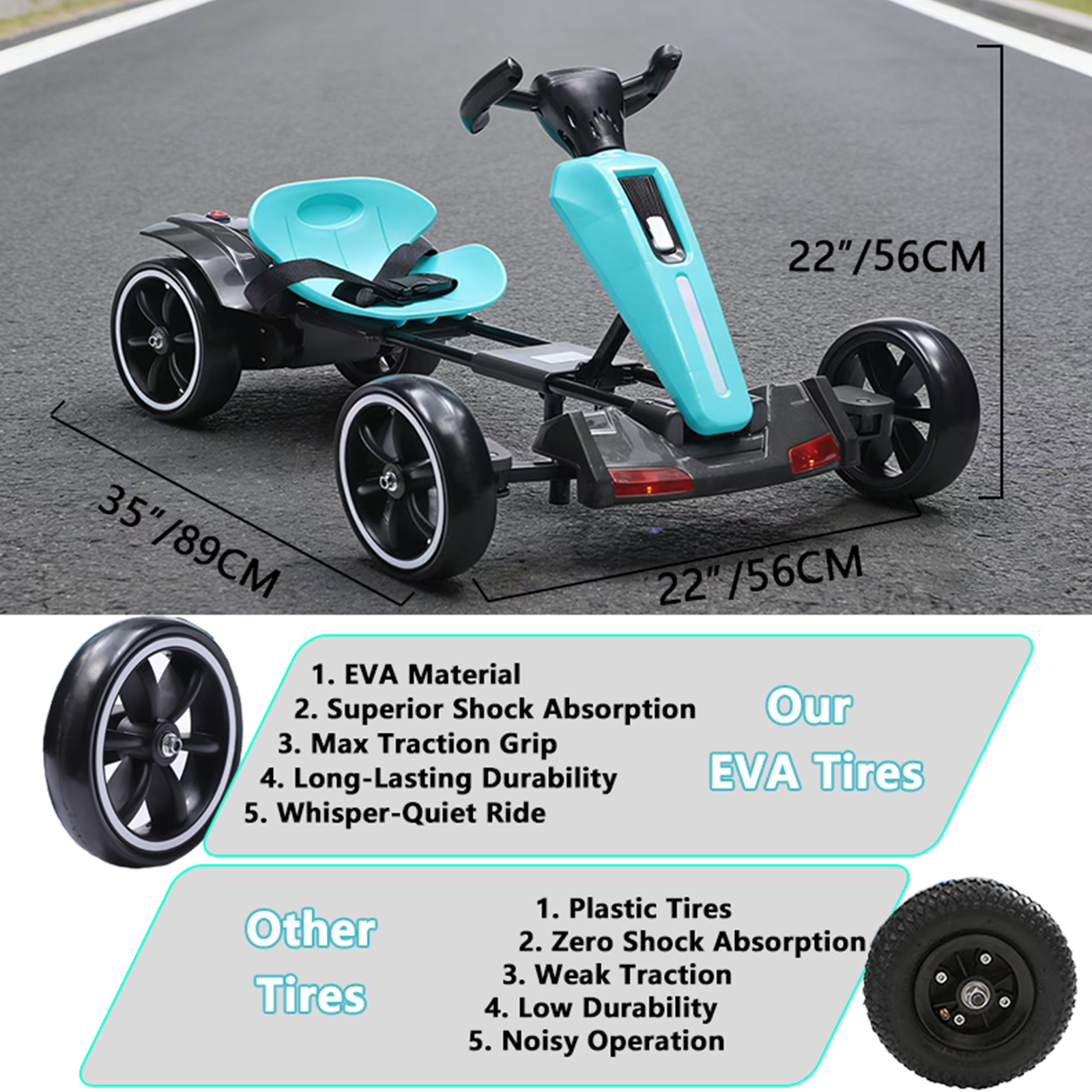 12V Elektro Go-Kart für Kinder