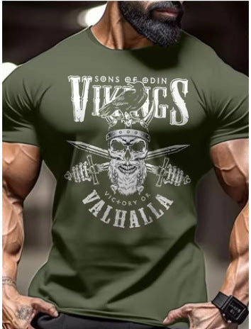 Herren Kurzarm-Sportshirt mit Rundhals – Bild 7 | LuxeStyle