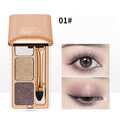 Lidschatten-Set mit drei schimmernden Farben – Bild 5 | LuxeStyle