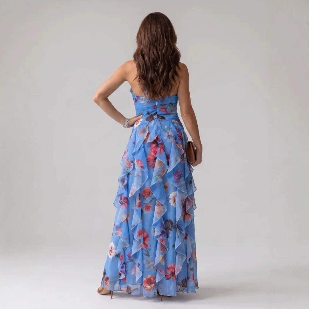 Asymmetrisches Kleid