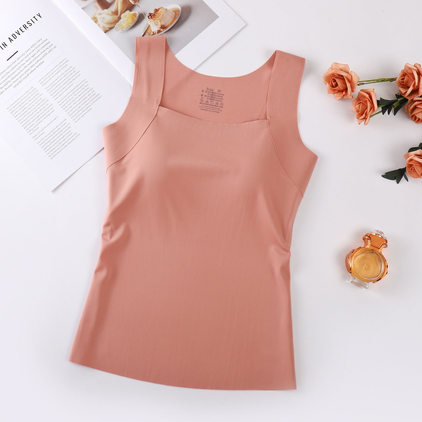 Tanktop mit integrierten Polstern für Damen