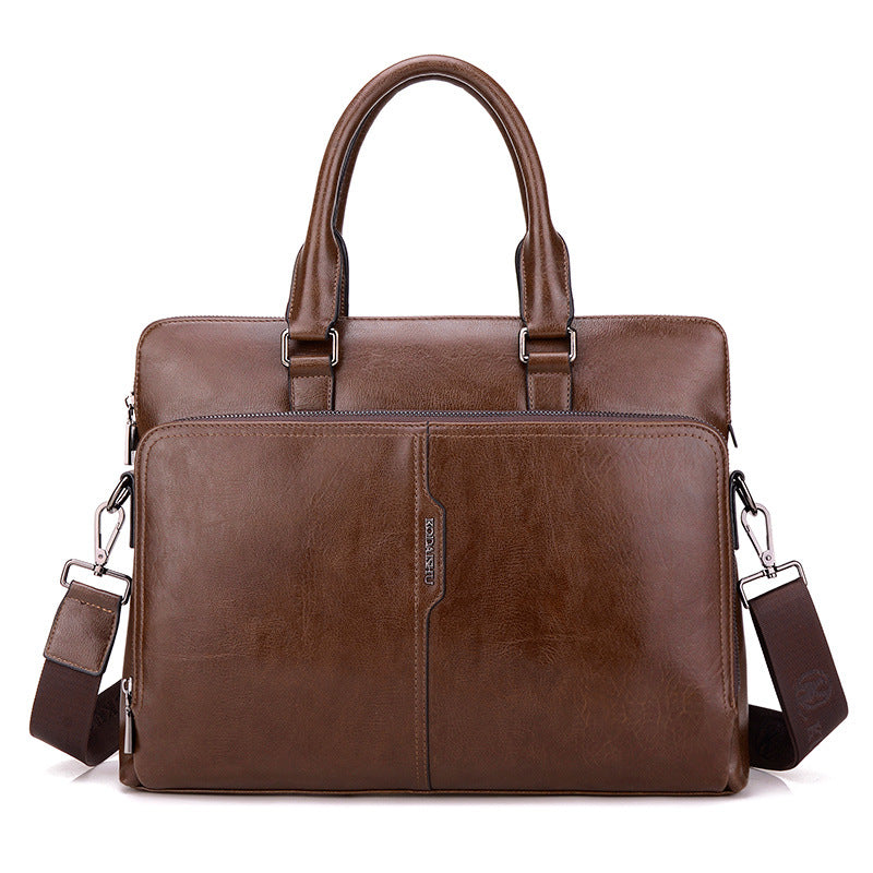 Portabler Männer-Messenger-Rucksack – Bild 5 | LuxeStyle