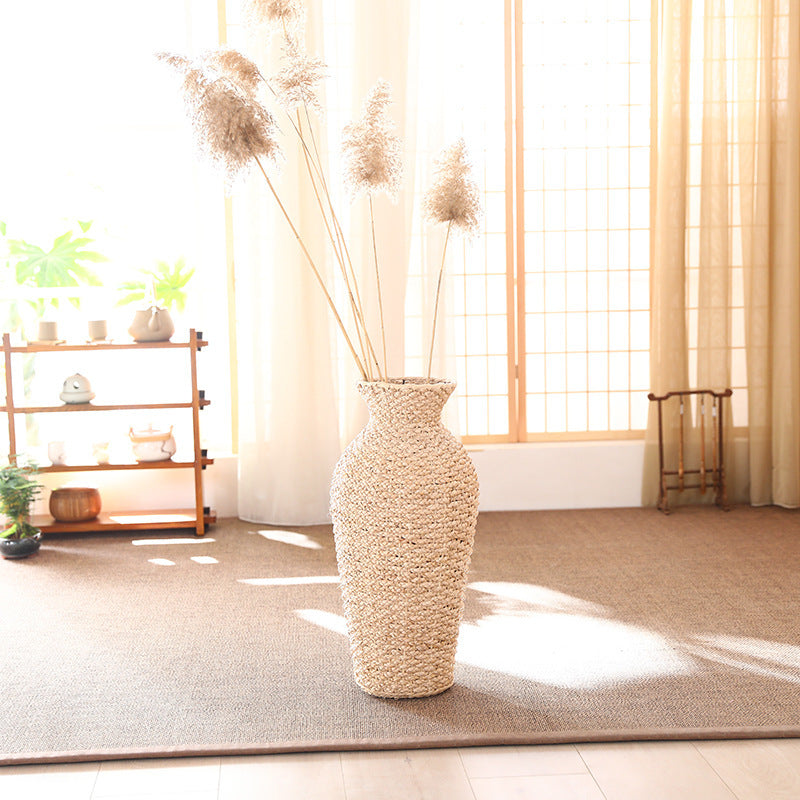 Geflochtene Vase aus Pflanzenfasern – Bild 10 | LuxeStyle