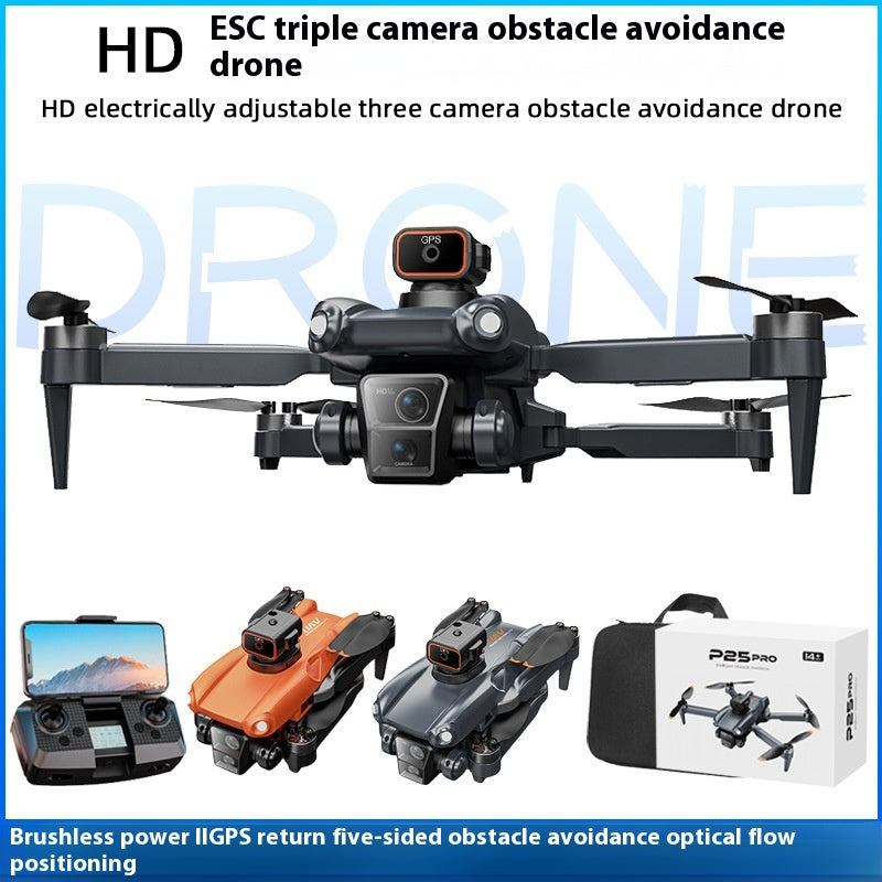 Kabelfreier Quadrocopter P25 mit Gefahrenvermeidung