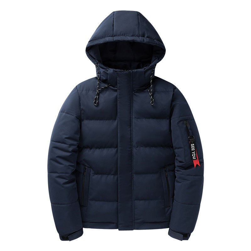 Herren-Parka aus Polyesterfaser, gefüttert – Bild 2 | LuxeStyle