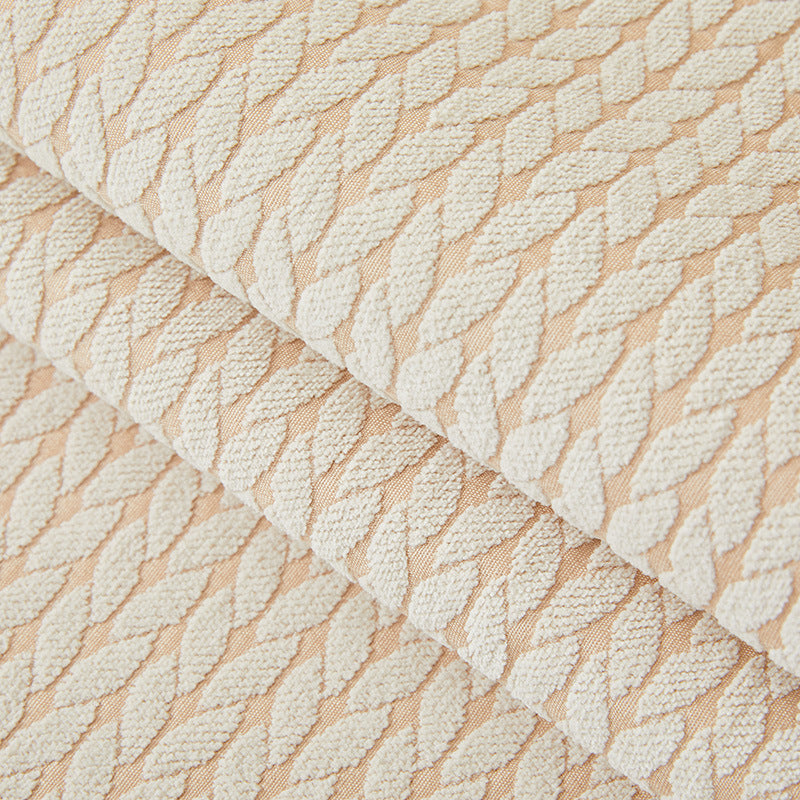 Rutschfester Chenille Sofabezug für jede Jahreszeit