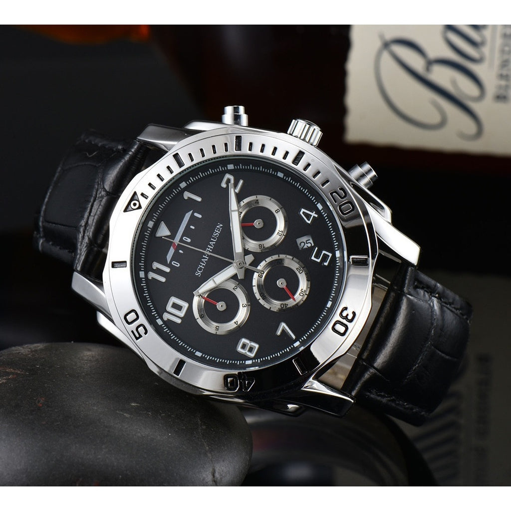 Herren Business Quarzuhr mit Chronograph