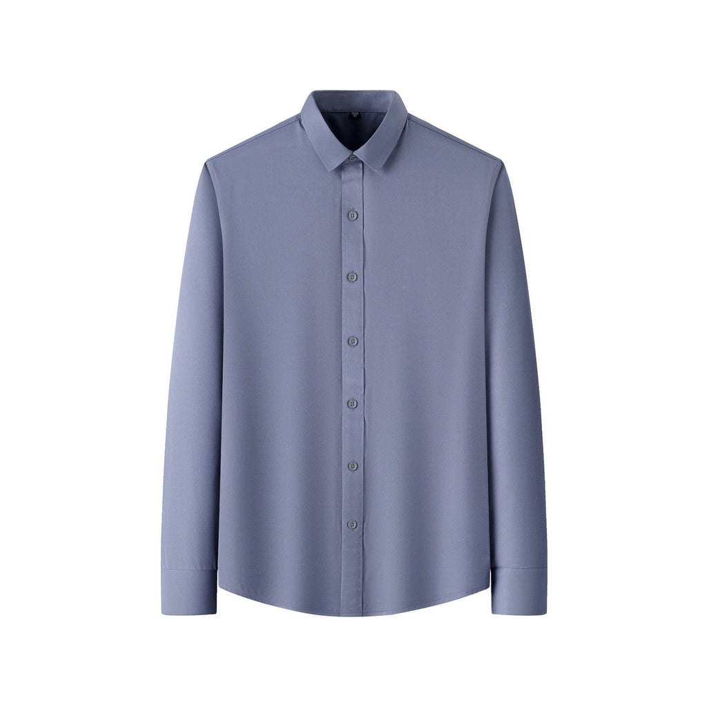 Herren Langarmhemd mit Elasthan – Bild 13 | LuxeStyle