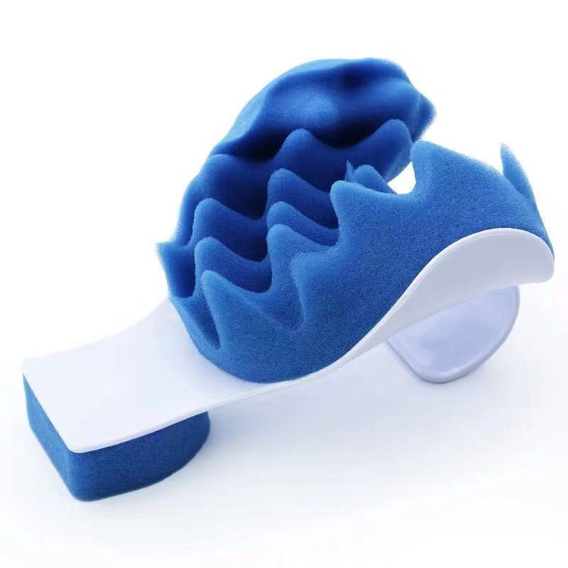 Nackenkissen mit Kopfstütze, blau – Bild 3 | LuxeStyle