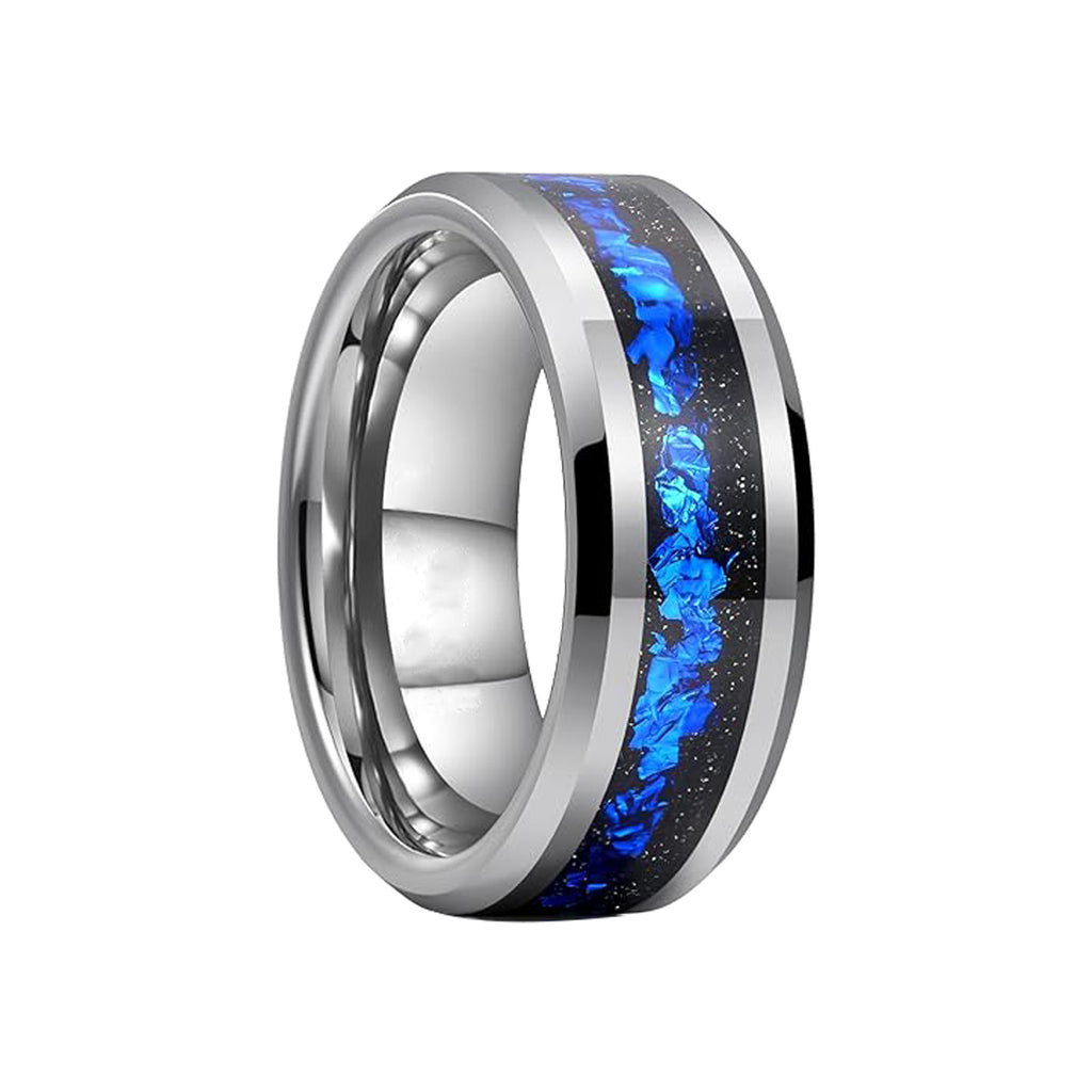 Wolframstahlring “Blauer Meteor” – Bild 1 | LuxeStyle