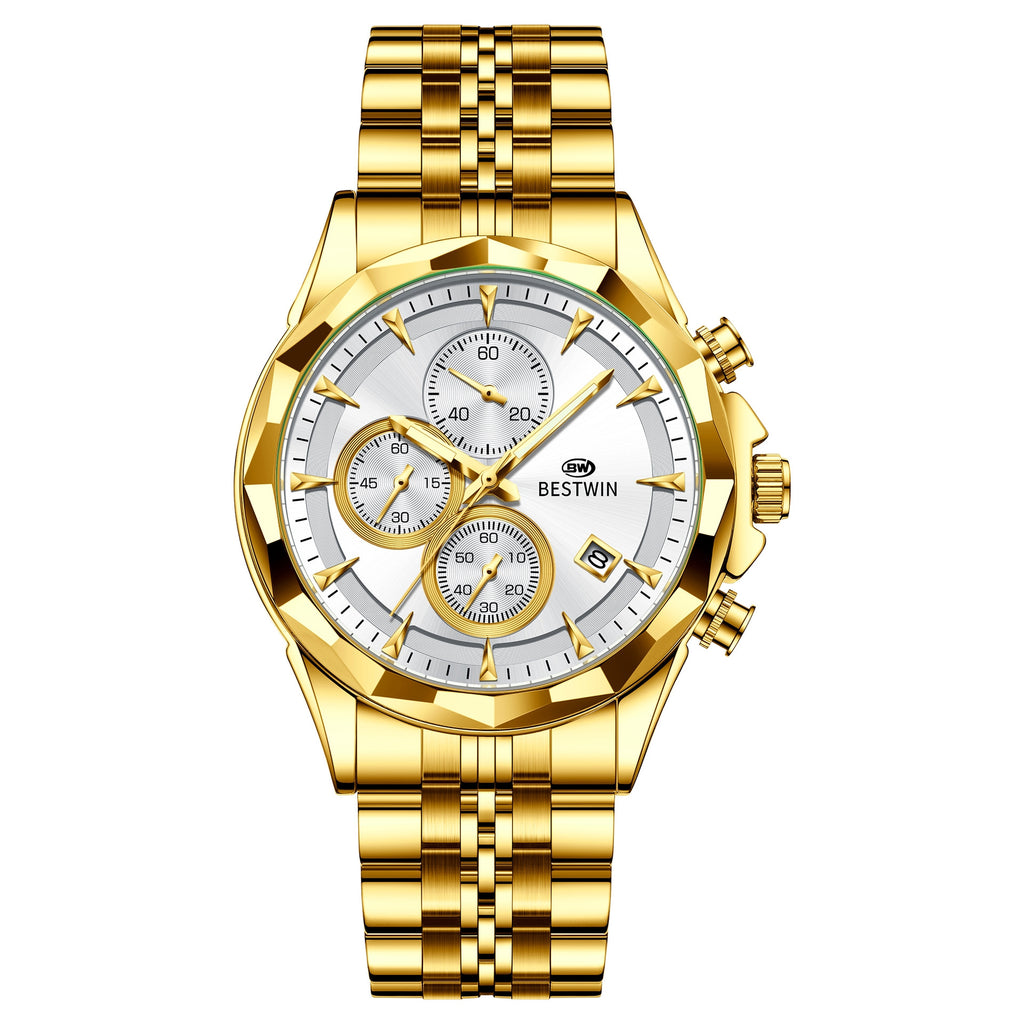 Personalisierte leuchtende Sechs-Hand-Uhr für Herren – Bild 16 | LuxeStyle