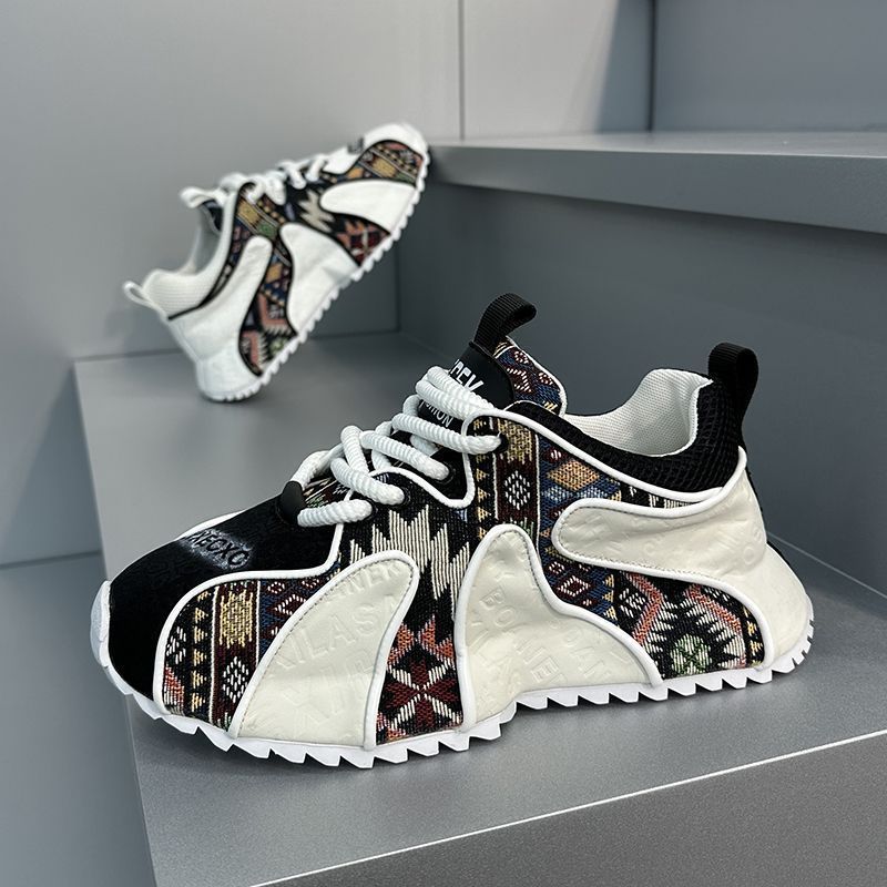 Freizeitschuhe im Karomuster für Herren – Bild 8 | LuxeStyle
