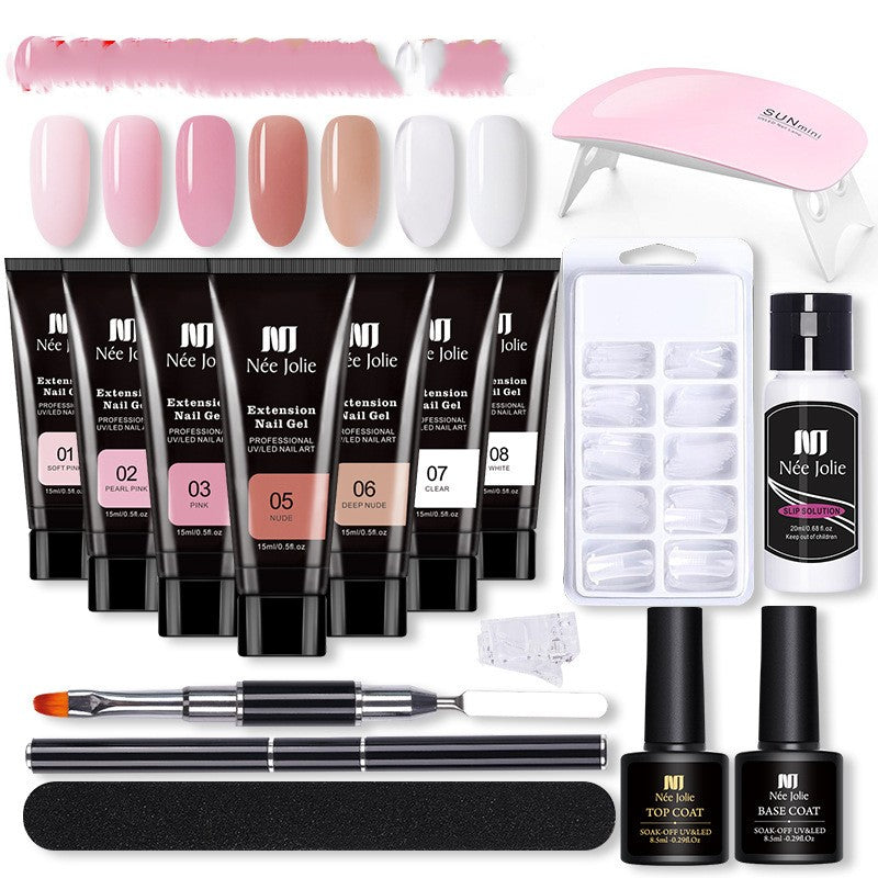 Manicure Gel-Set für Nagelverlängerung