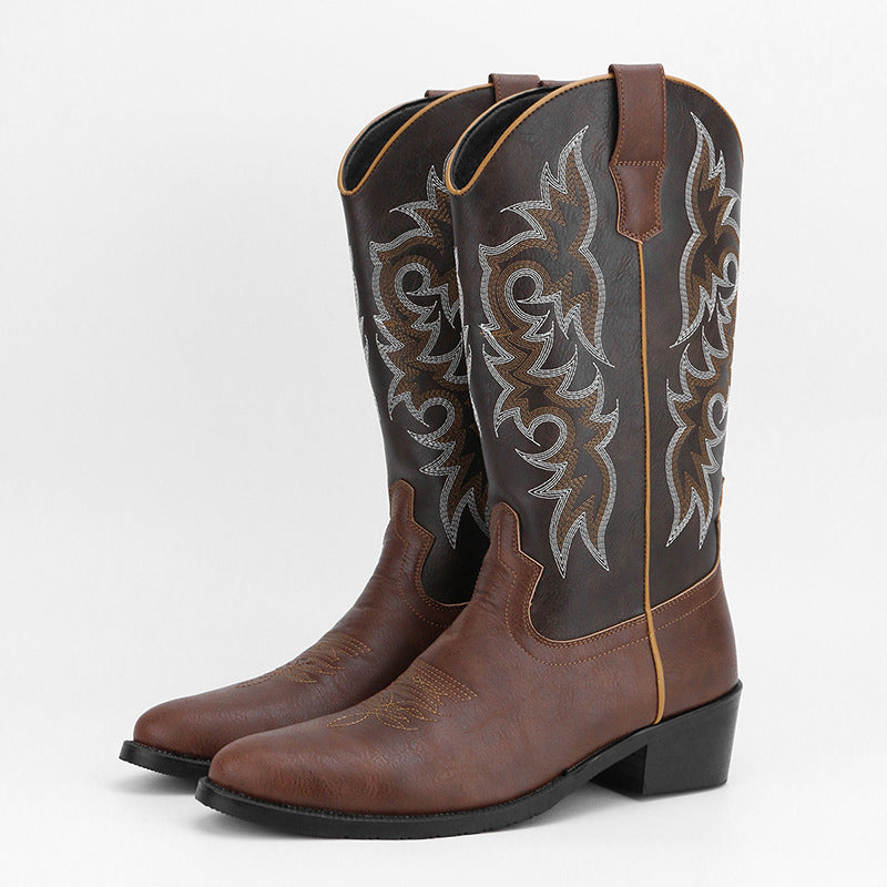 Retro High Leg Boots für Herren