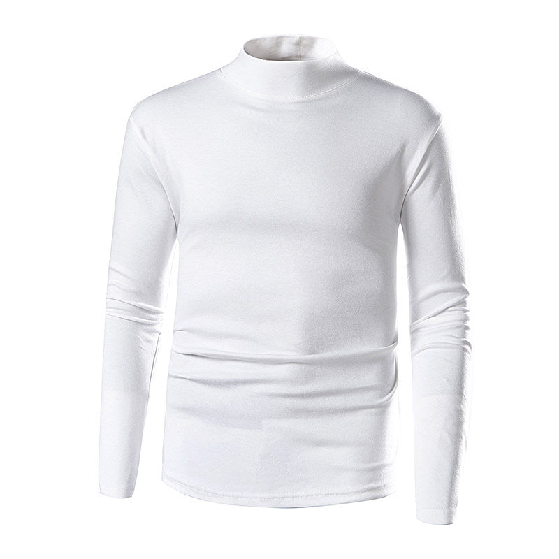 Herren-Turtleneck, Slim-Fit, langärmlig