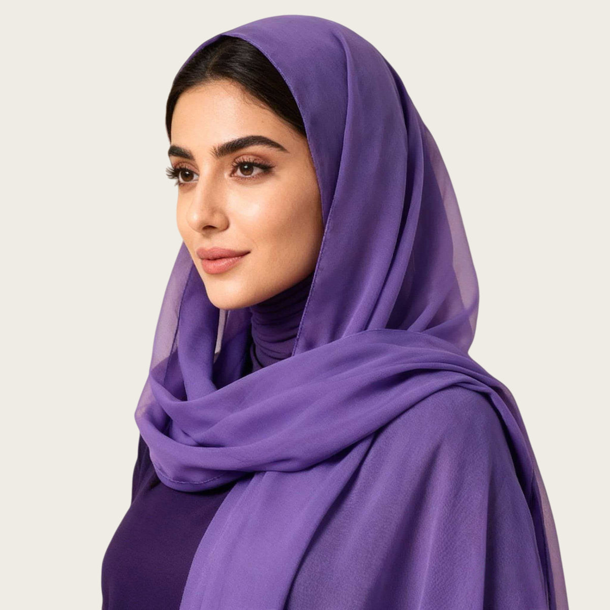 Samt-Chiffon Schal – Bild 11 | LuxeStyle