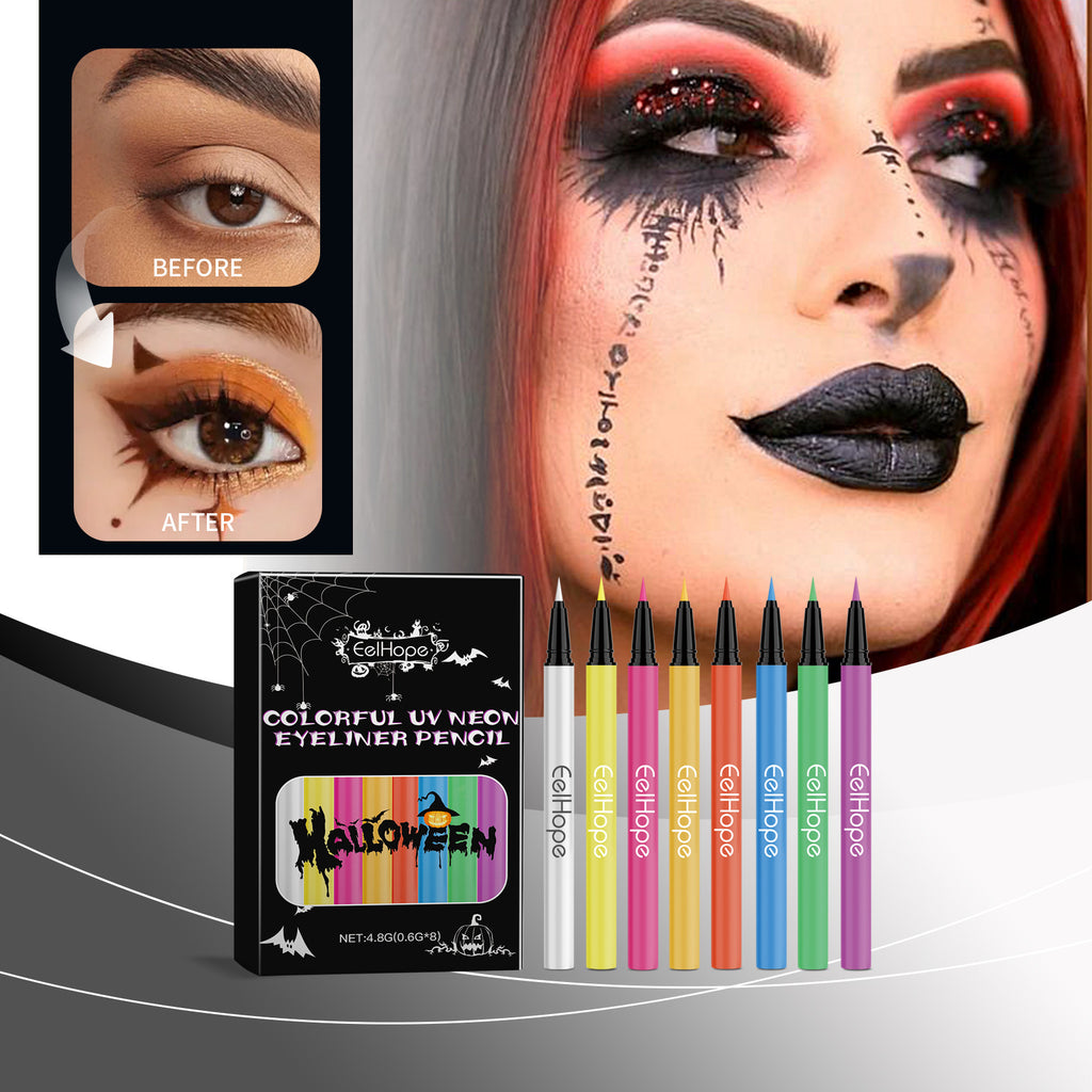 8er-Set Neon Liquid Eyeliner – Bild 1 | LuxeStyle