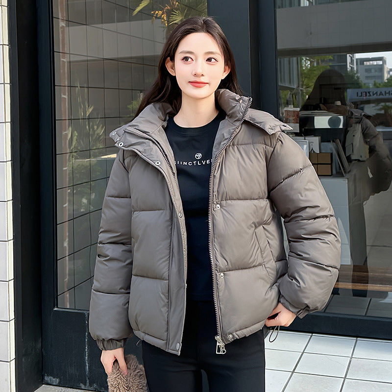 Weitläufiger Pullover mit Kapuze – Bild 6 | LuxeStyle