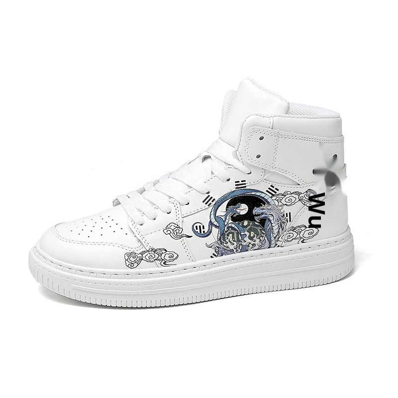 High-Top Sneaker mit Tiermuster – Bild 5 | LuxeStyle