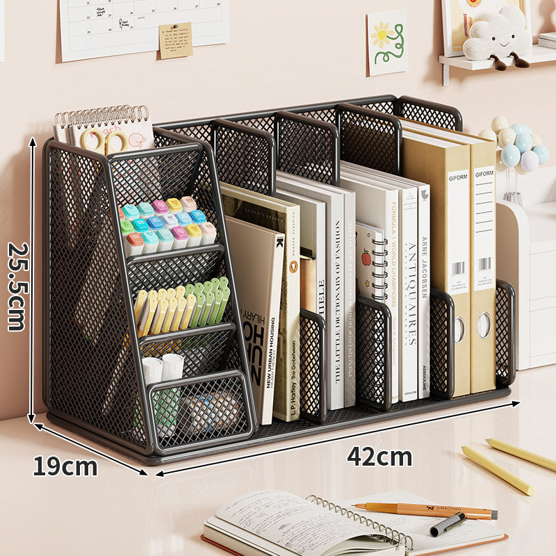 Bücherregal Metall für Schreibtisch | LuxeStyle