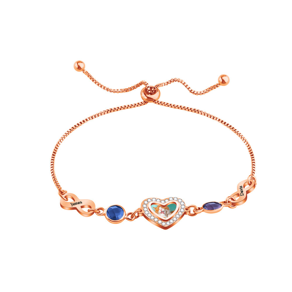 Edelstahl Armband, personalisierbar