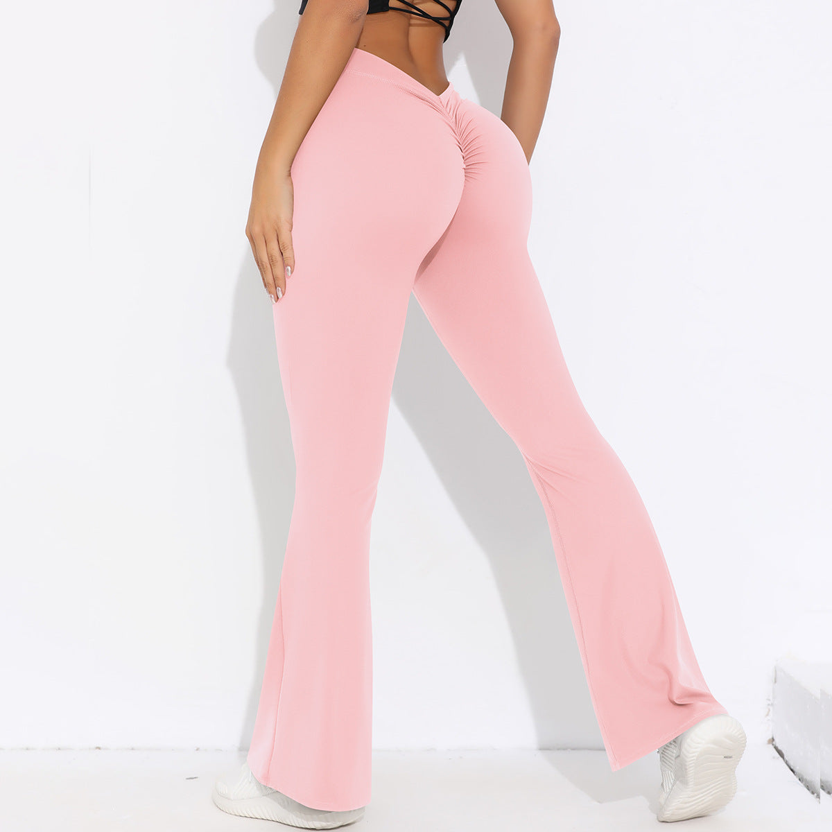 V-Waiste, lockere Sommerhose