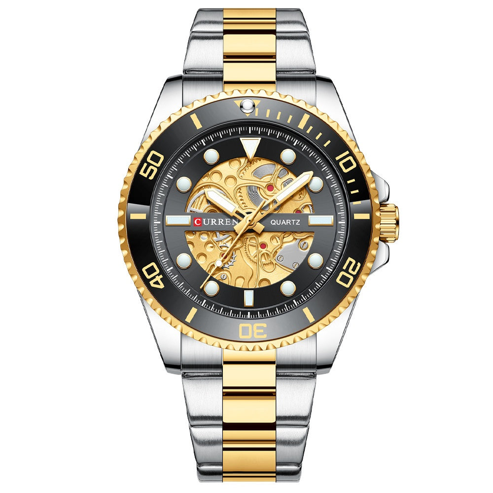Herren-Armbanduhr Quarz wasserdicht