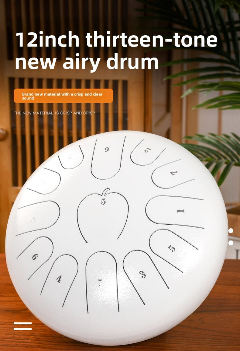 Steel Tongue Drum 12 Zoll 13 Noten Apple Style
