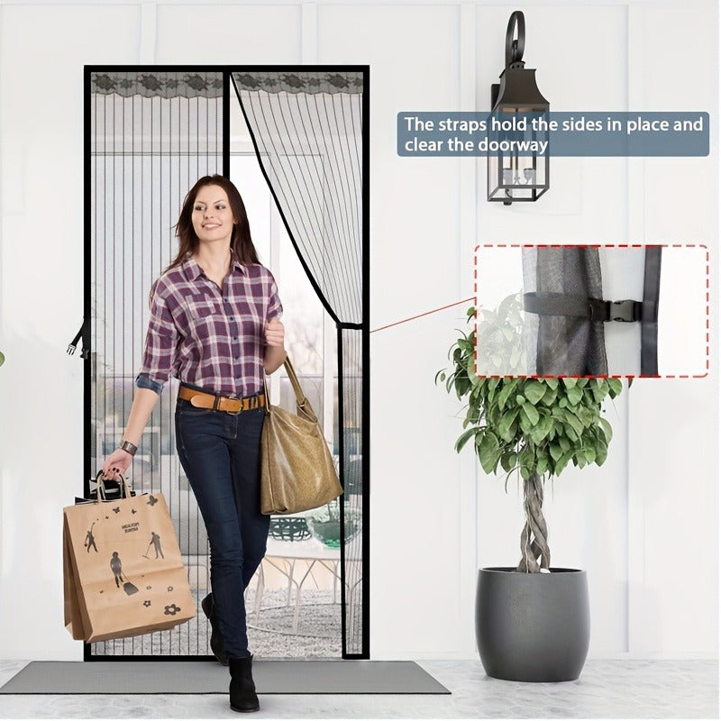 Magnetischer Moskitovorhang mit Spitzen-Design