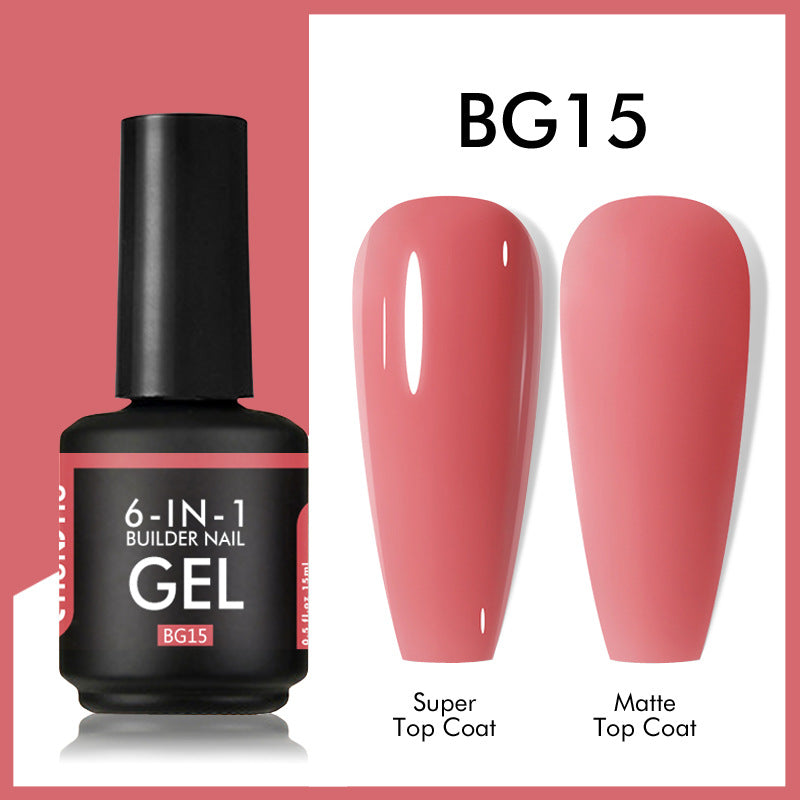 6-in-1 Verlängerungsgel für Nägel, 15ml – Bild 17 | LuxeStyle