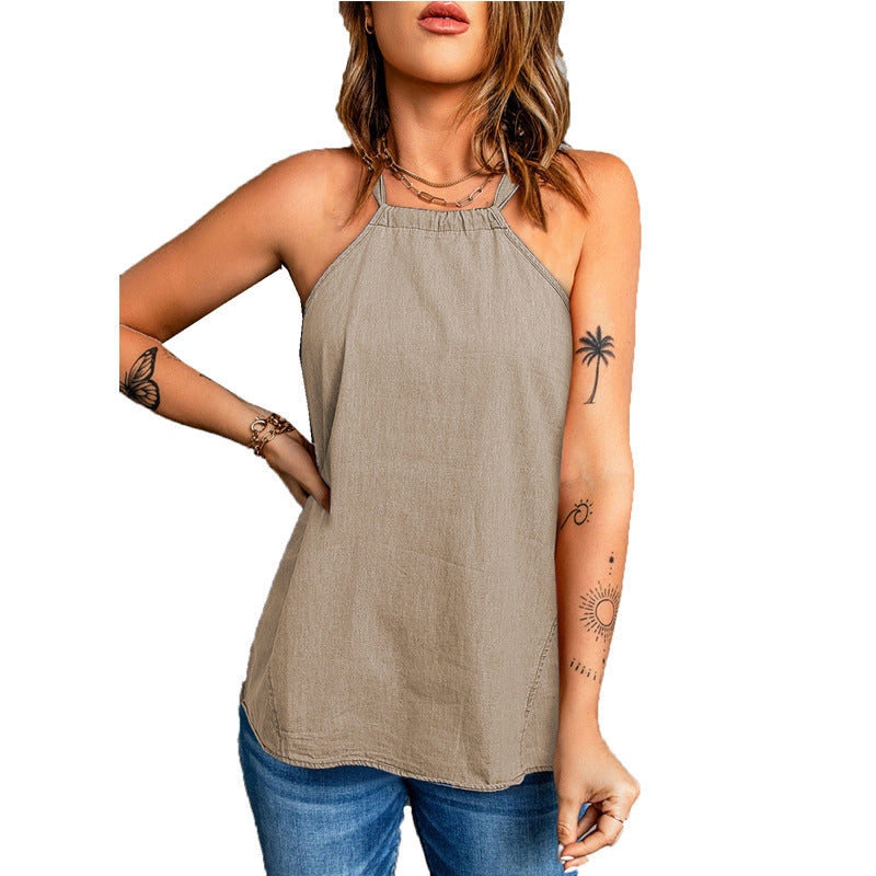 Casual Halter Top für Damen