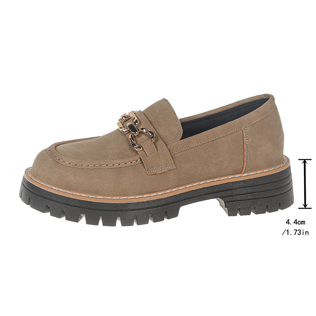 Elegante Blockabsatz-Schuhe im British-Stil