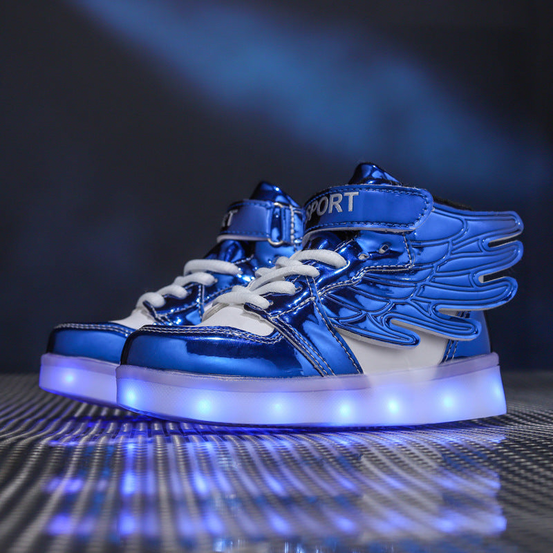 Kinder-Lichtschuhe mit USB
