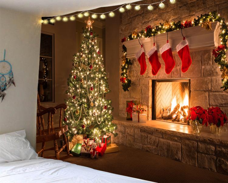 Weihnachtsbaum-Wandbehang für Kinder