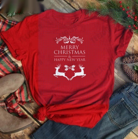 Merry Christmas T-Shirt für Damen